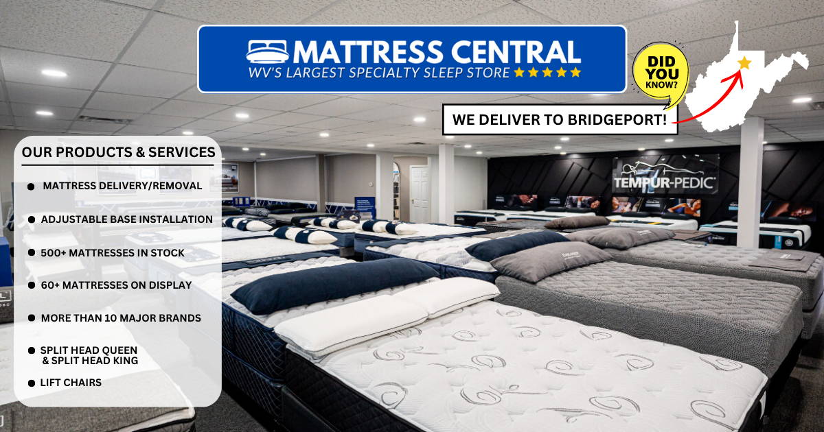 Best Mattress Deals Near Bridgeport WV Visit Mattress Central in Fa